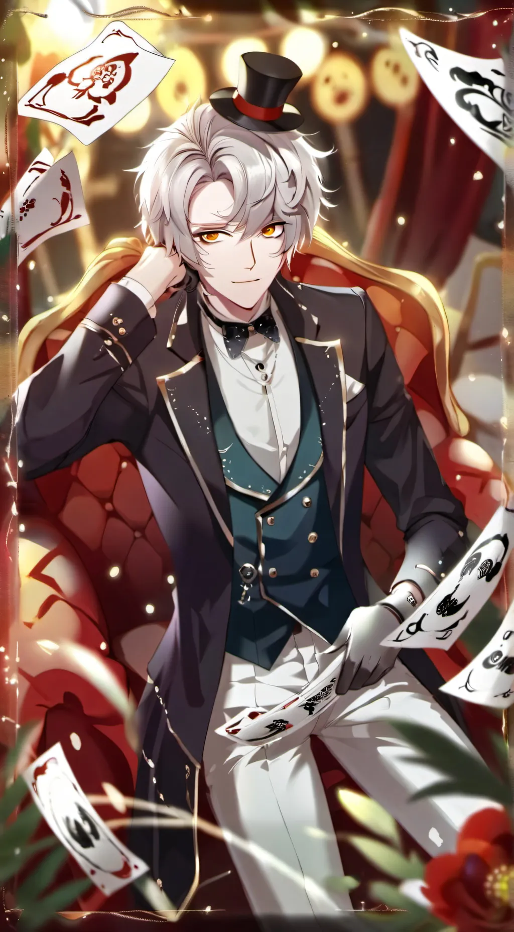 ai character: Maestro  background