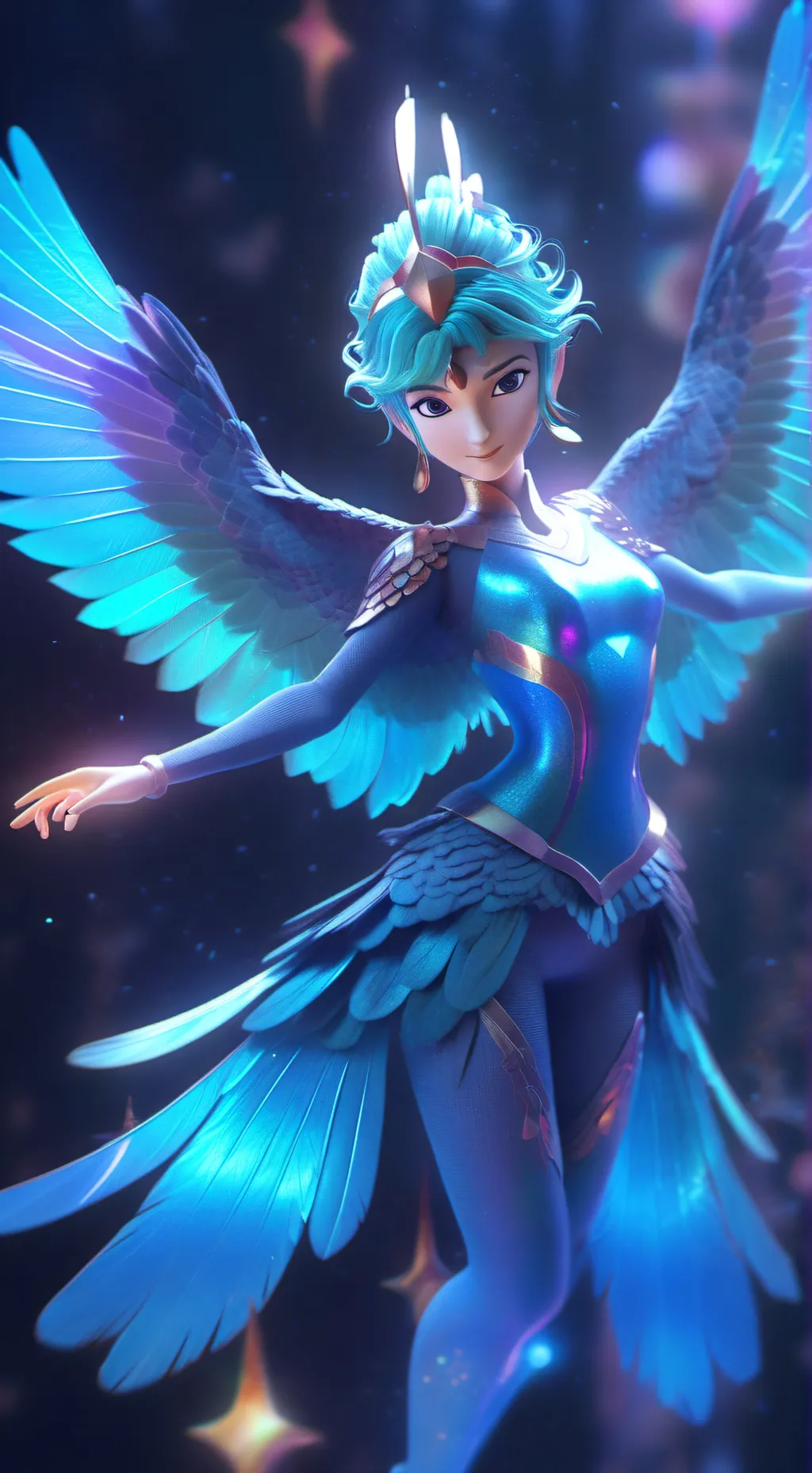 ai character: toothiana background