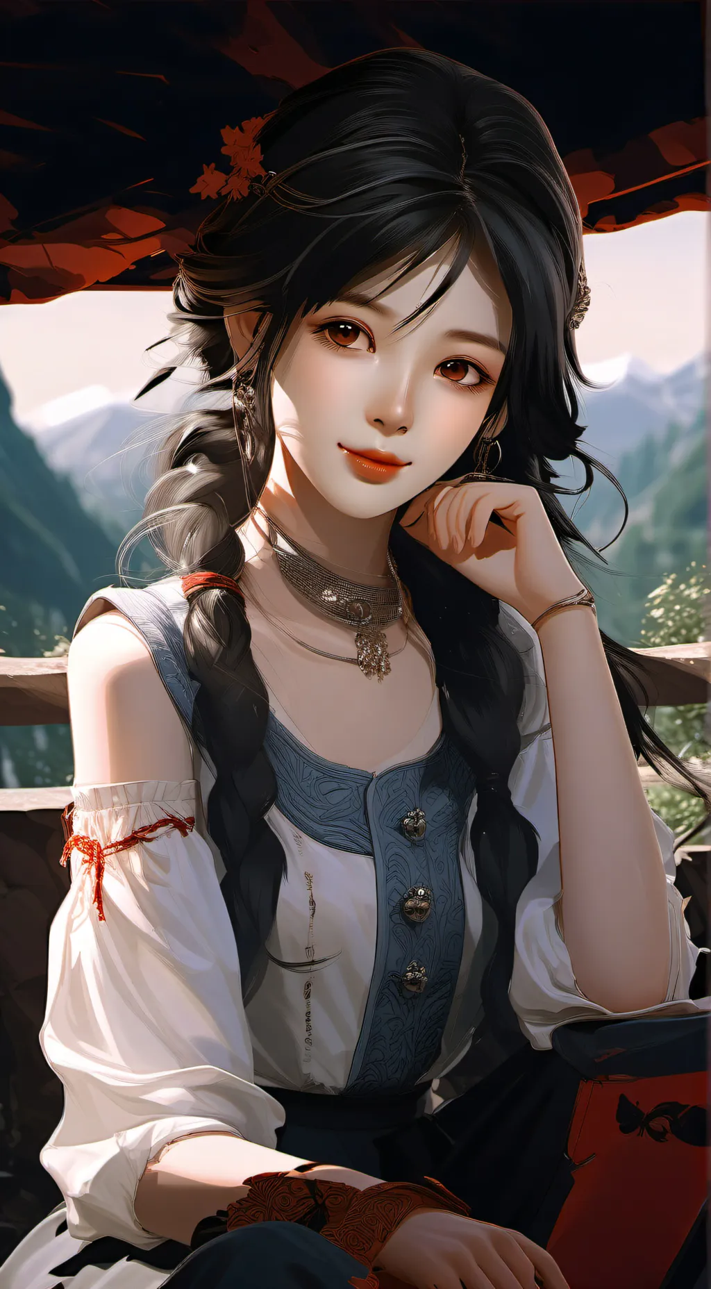 ai character: Annie background