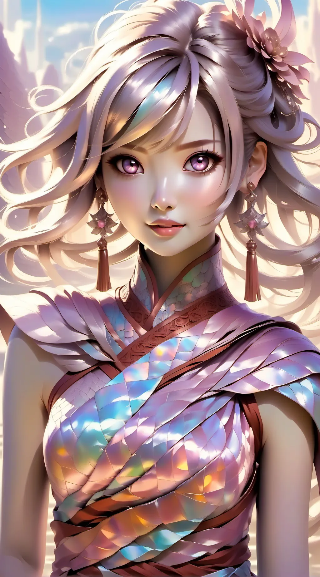 ai character: mha karen  background