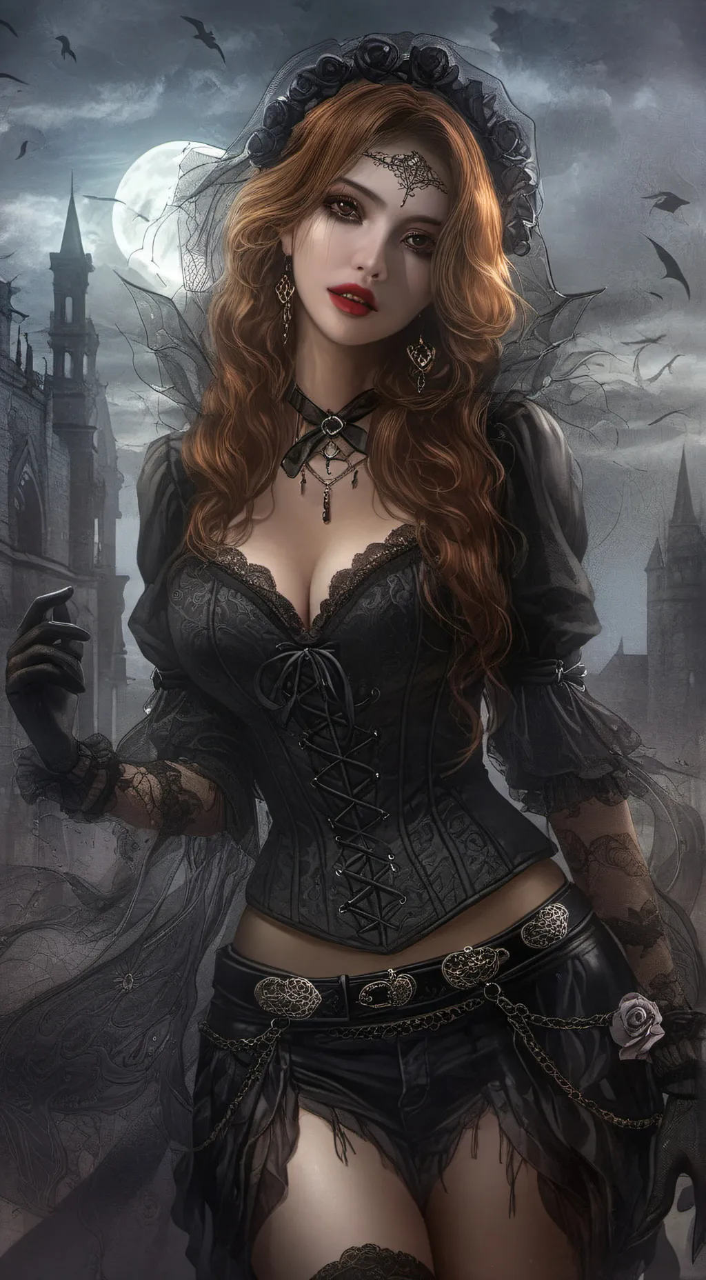 ai character: Tatiana  background