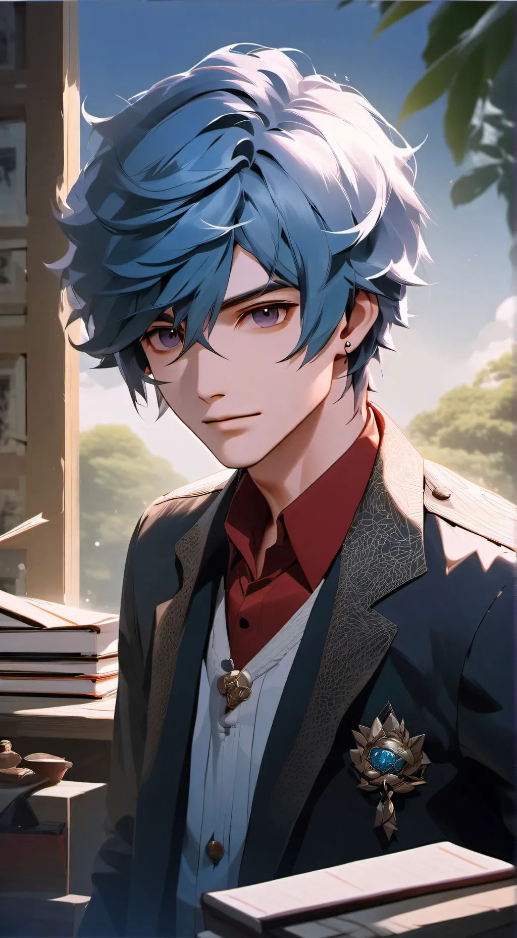 ai character: ❣️🫰Cristian🫰❣️ background