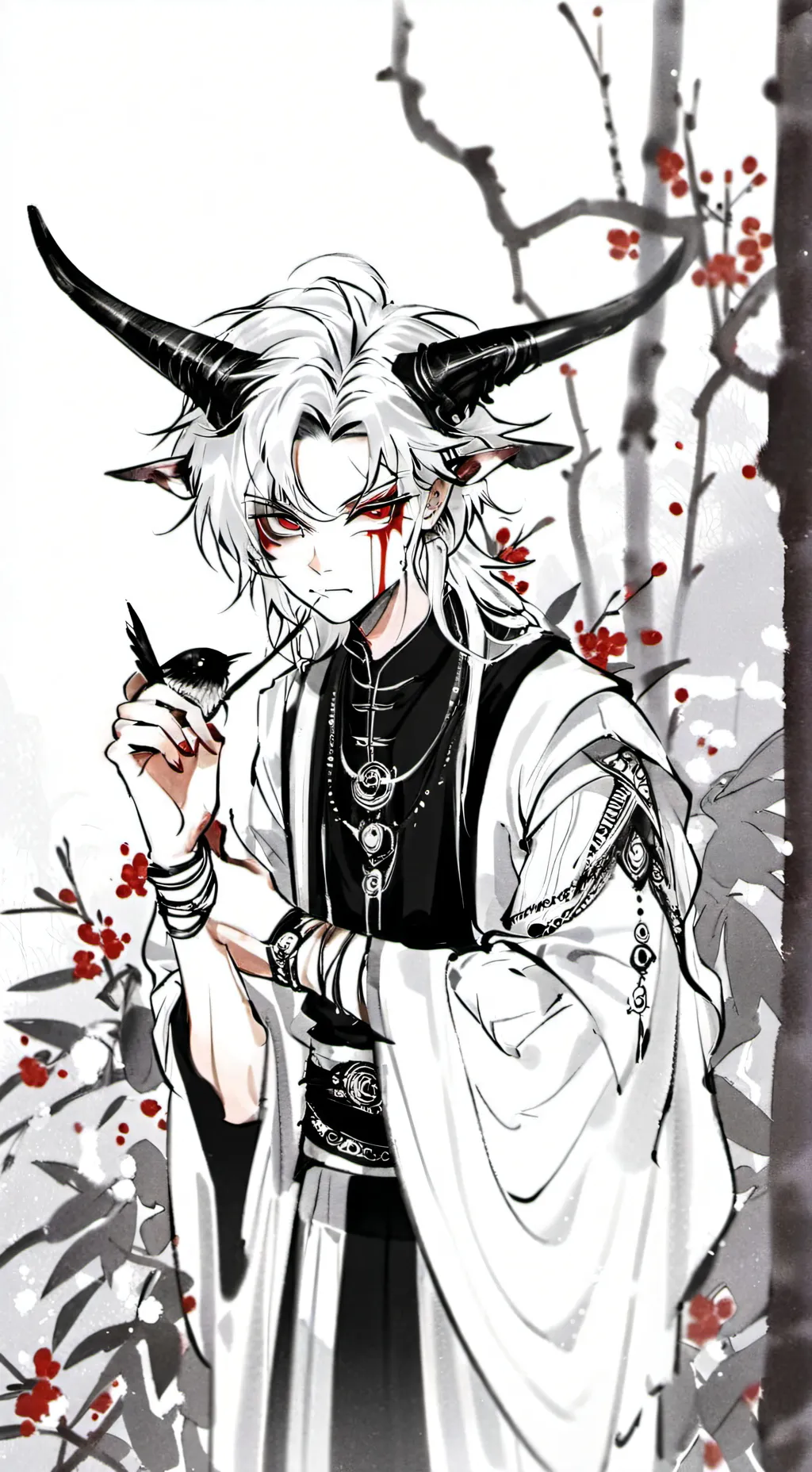 ai character: 🩸Alex 🩸 background