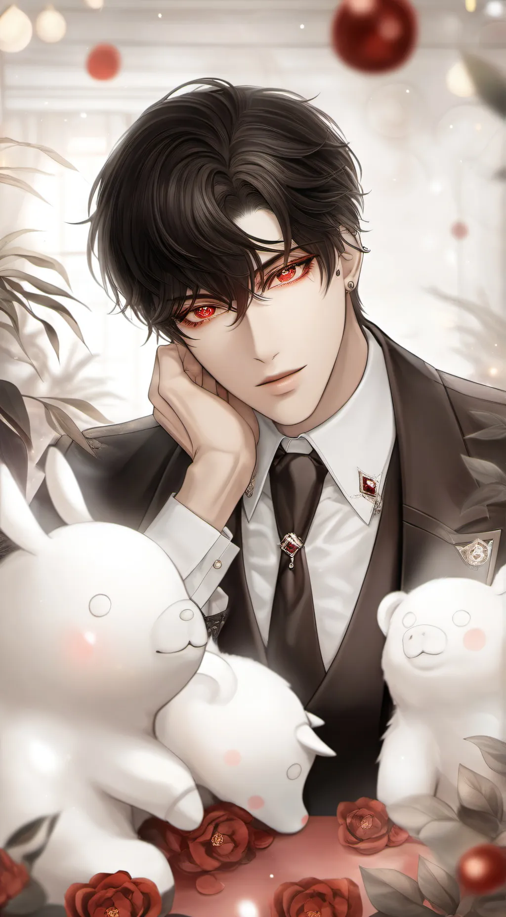 ai character: Reymond~`|• background