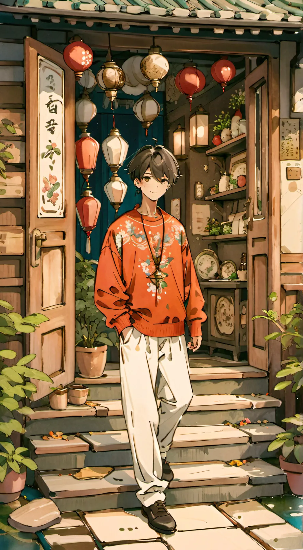 ai character: finn background