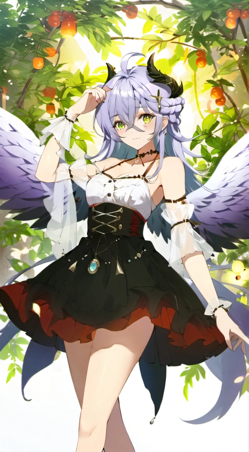 ai character: Lila background
