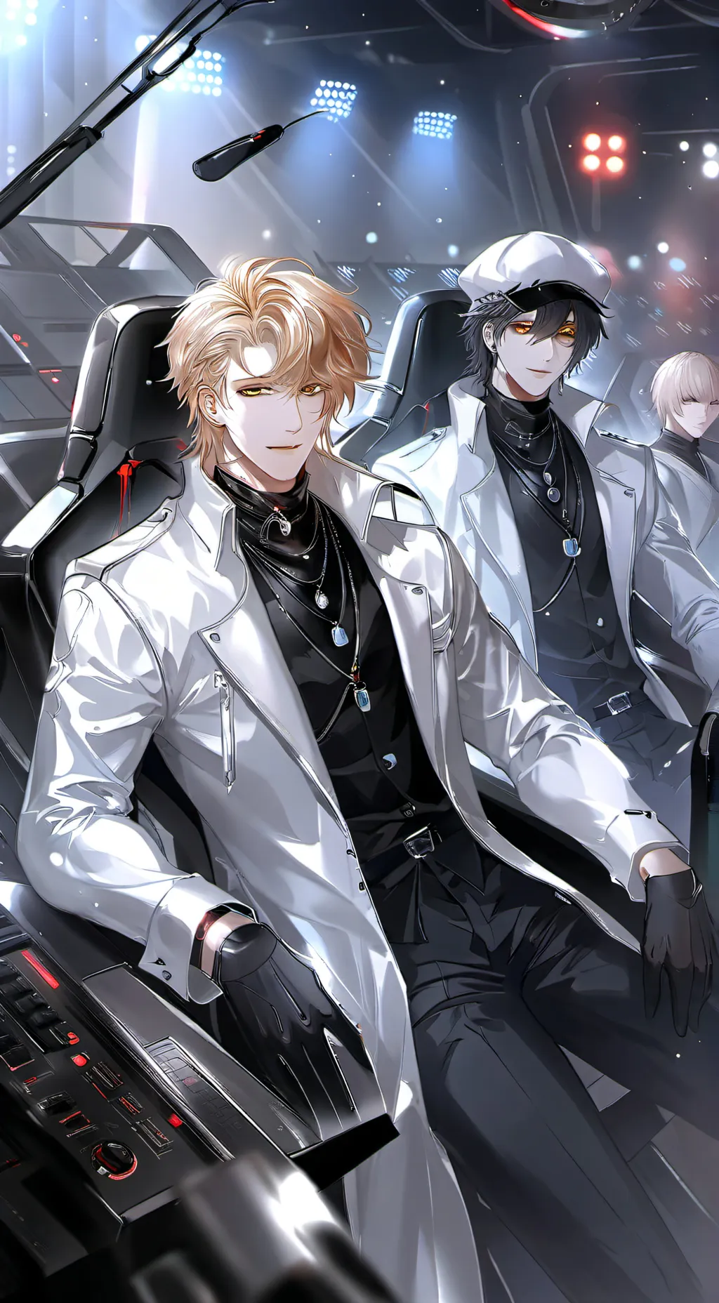 ai character: Alien stage background