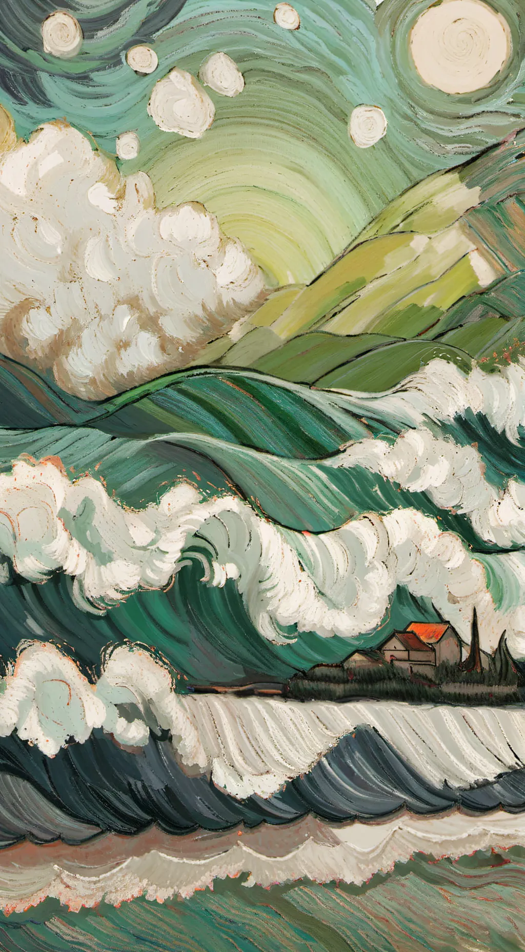 ai character: country humans X2 background