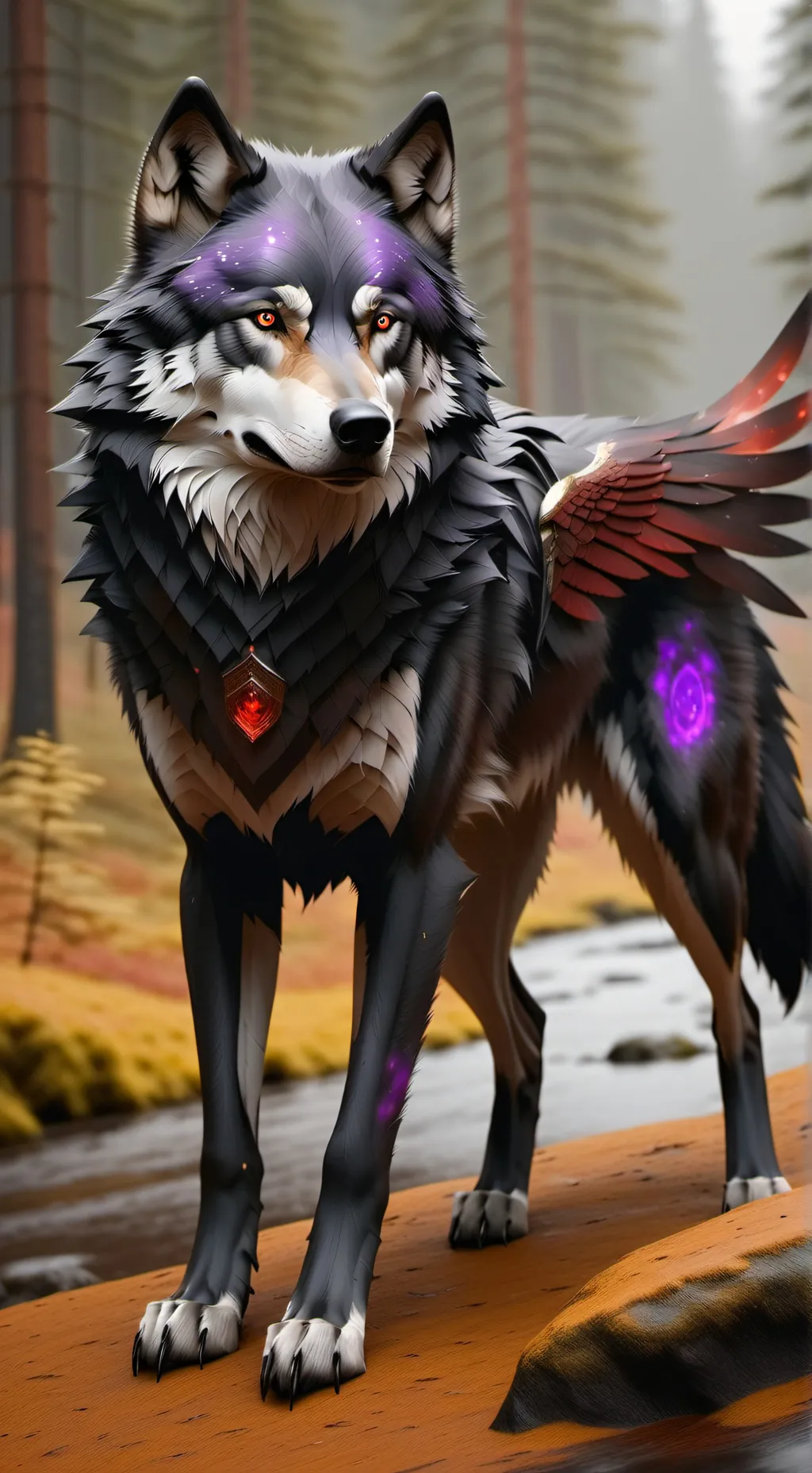 ai character: Mystic background