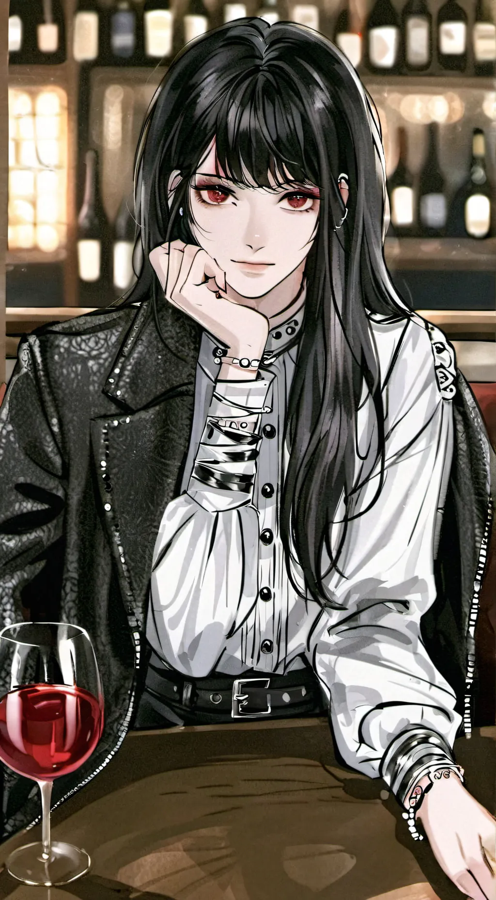 ai character: Alexandria  background