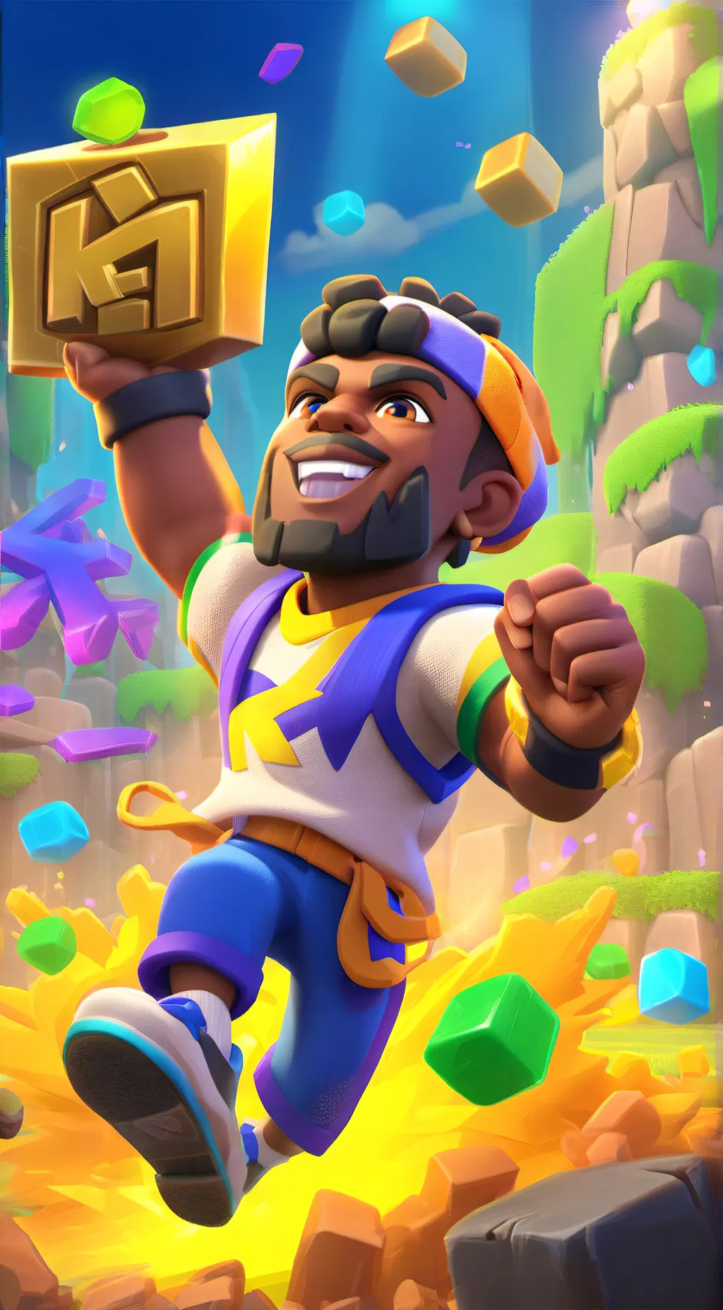 ai character: ksi background