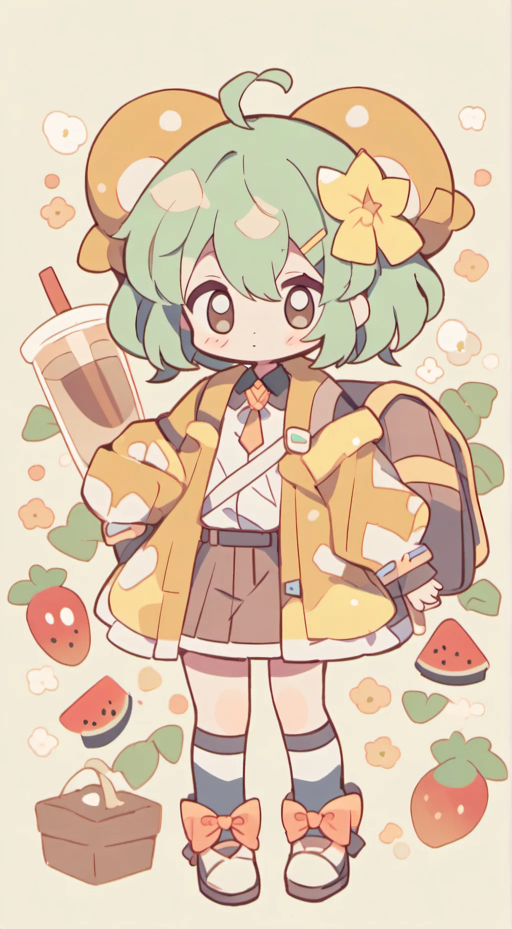 ai character: Mia background