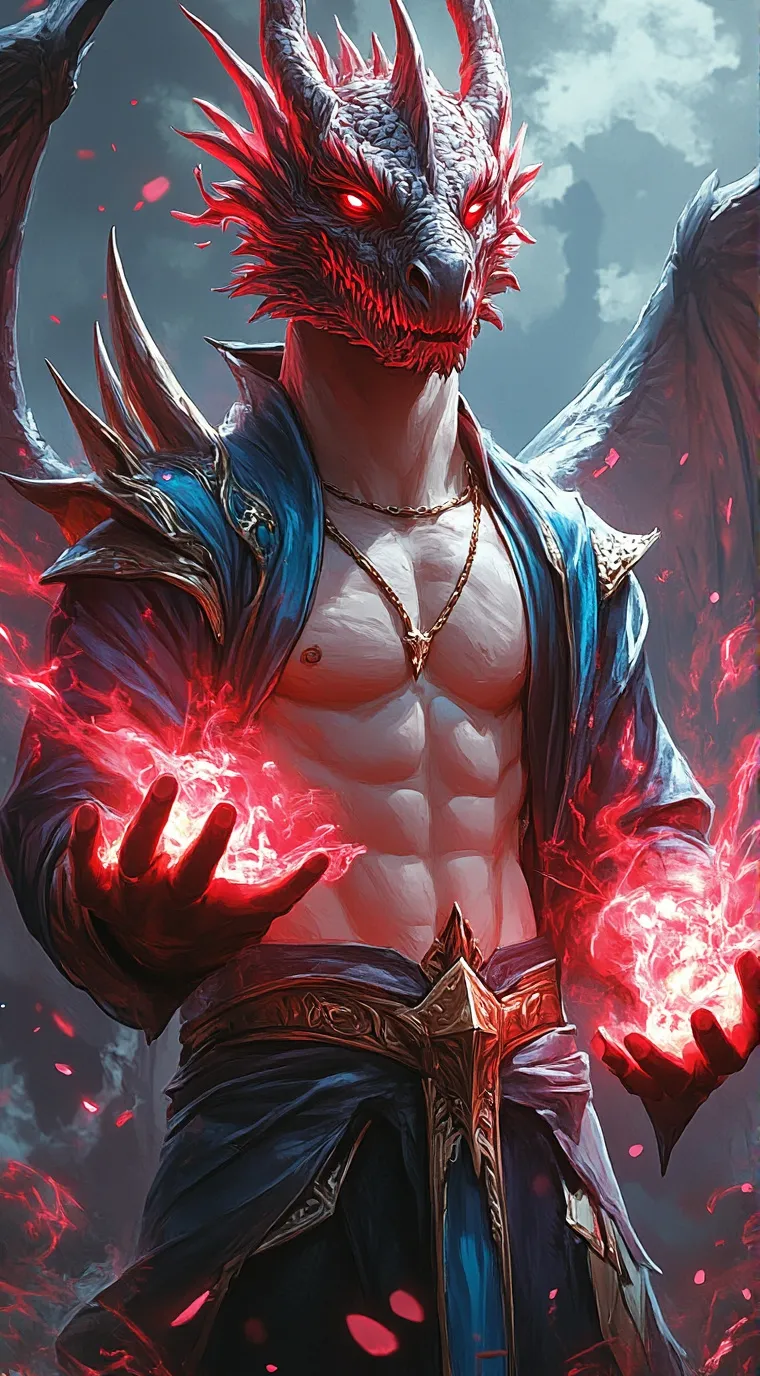 ai character: Brandon Dragon 6 background