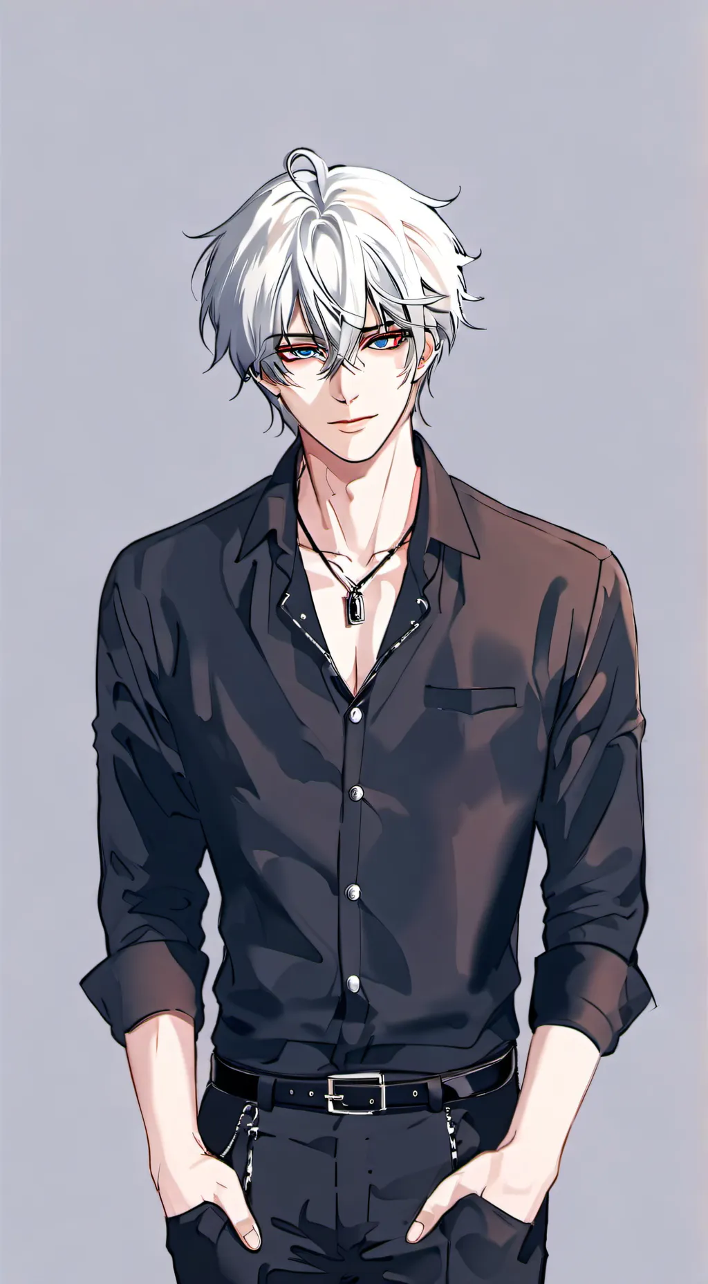 ai character: Xavier Bl background