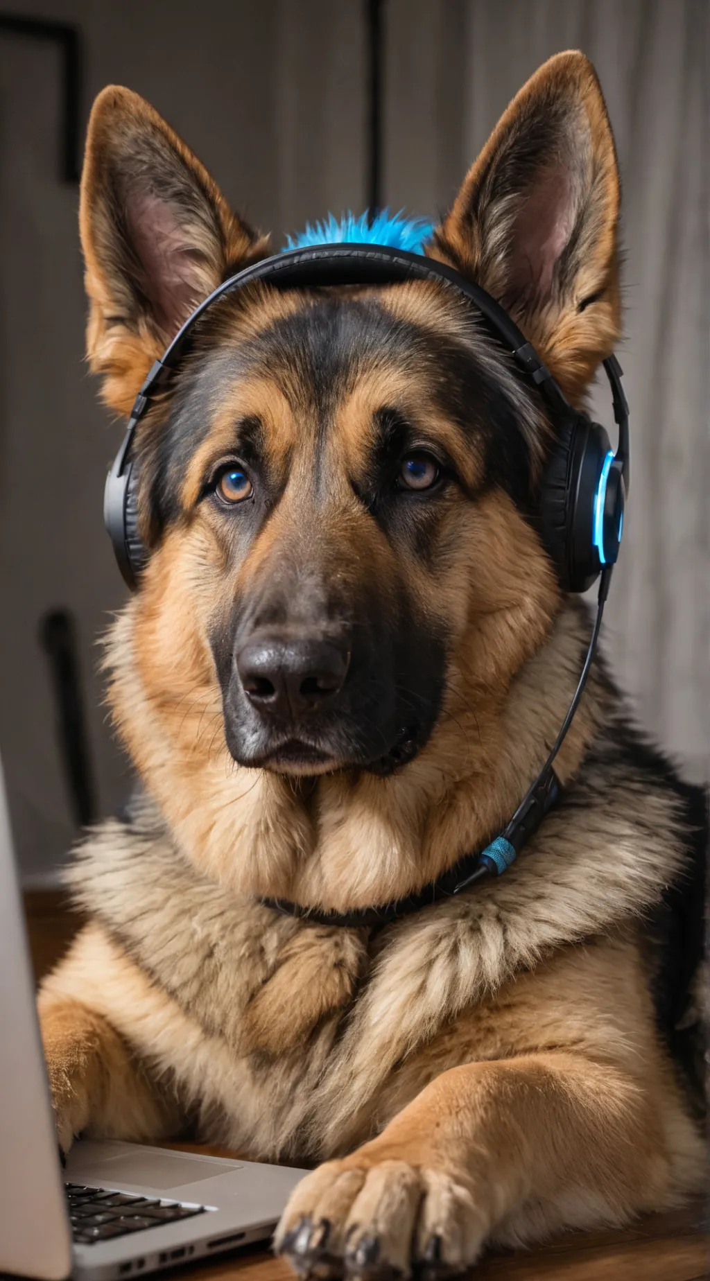 ai character: Bolt background