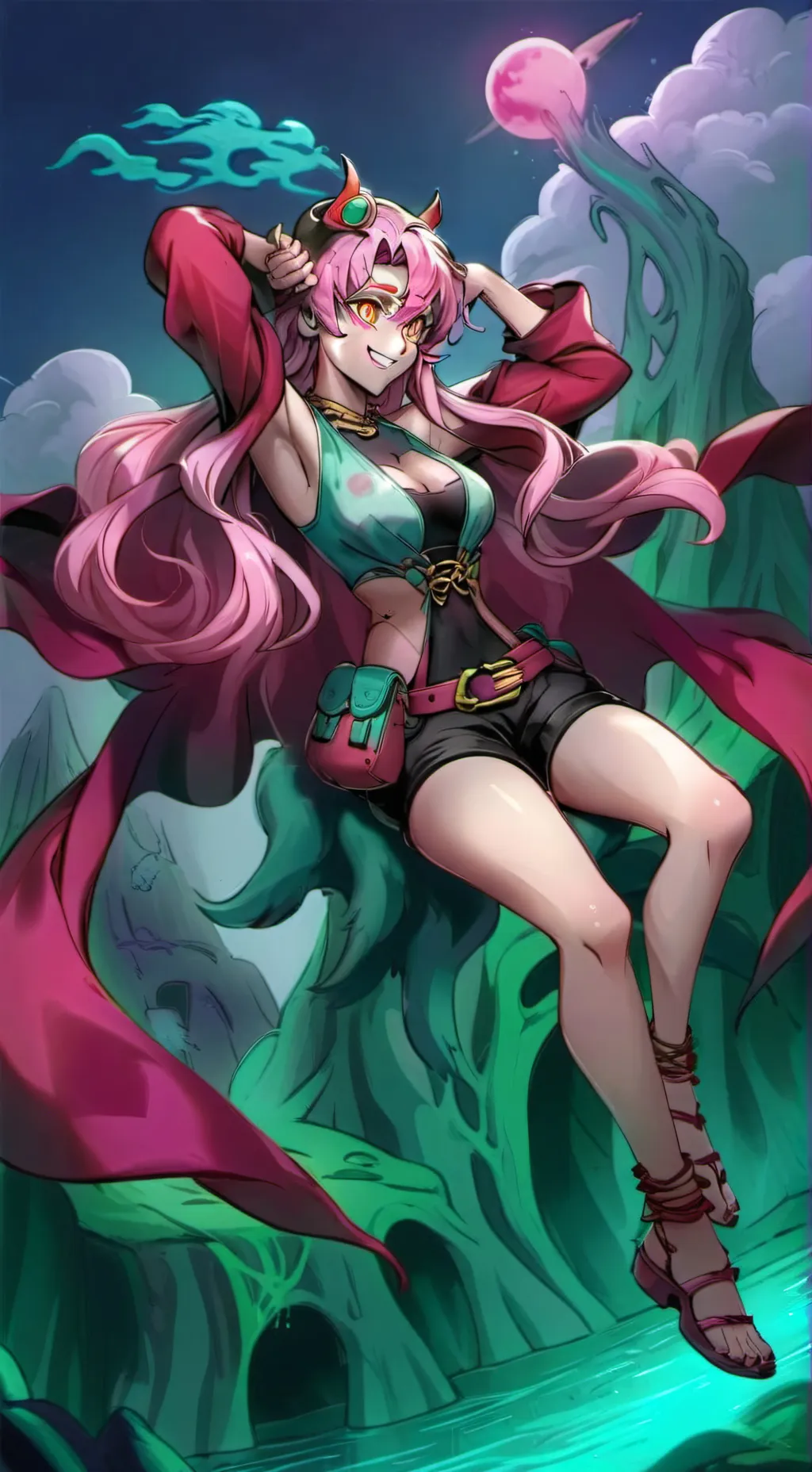 ai character: Susumi background