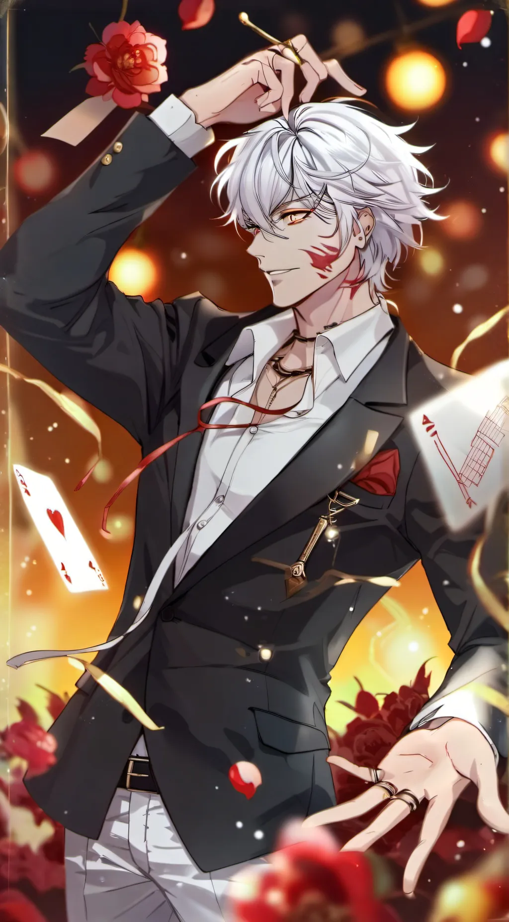 ai character: gojo background