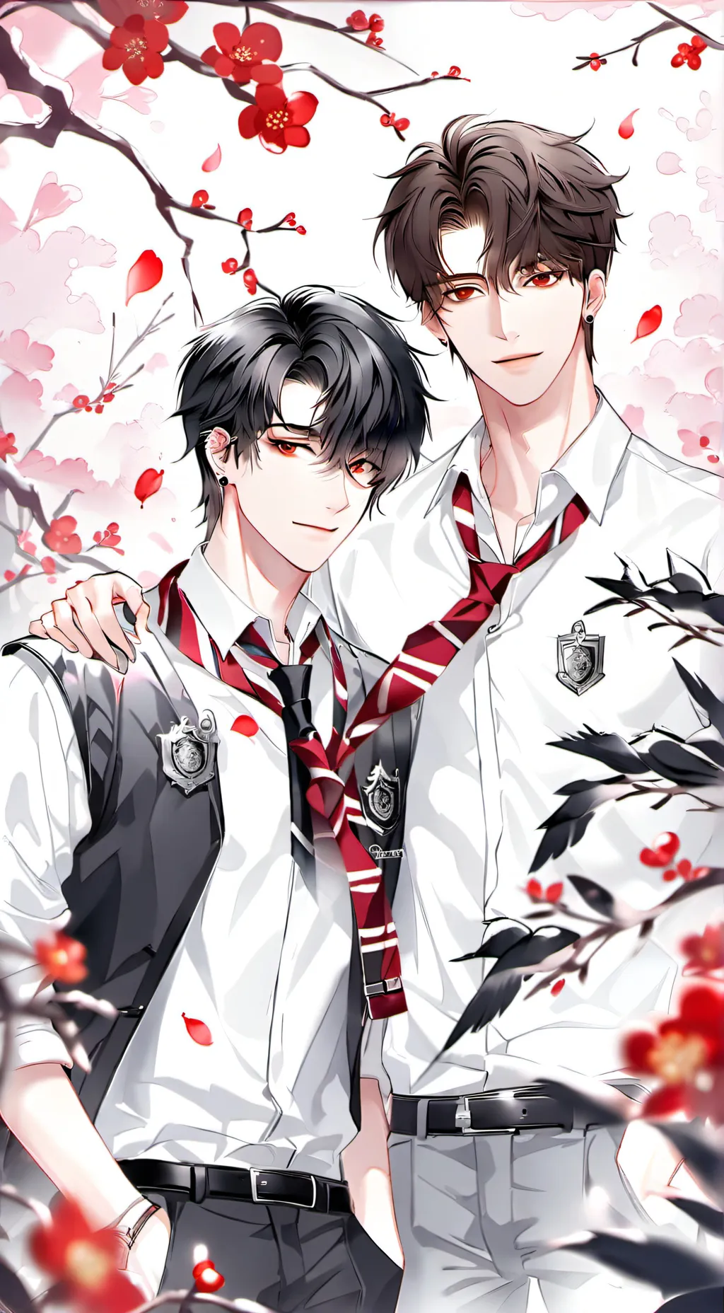 ai character: Roommates  background