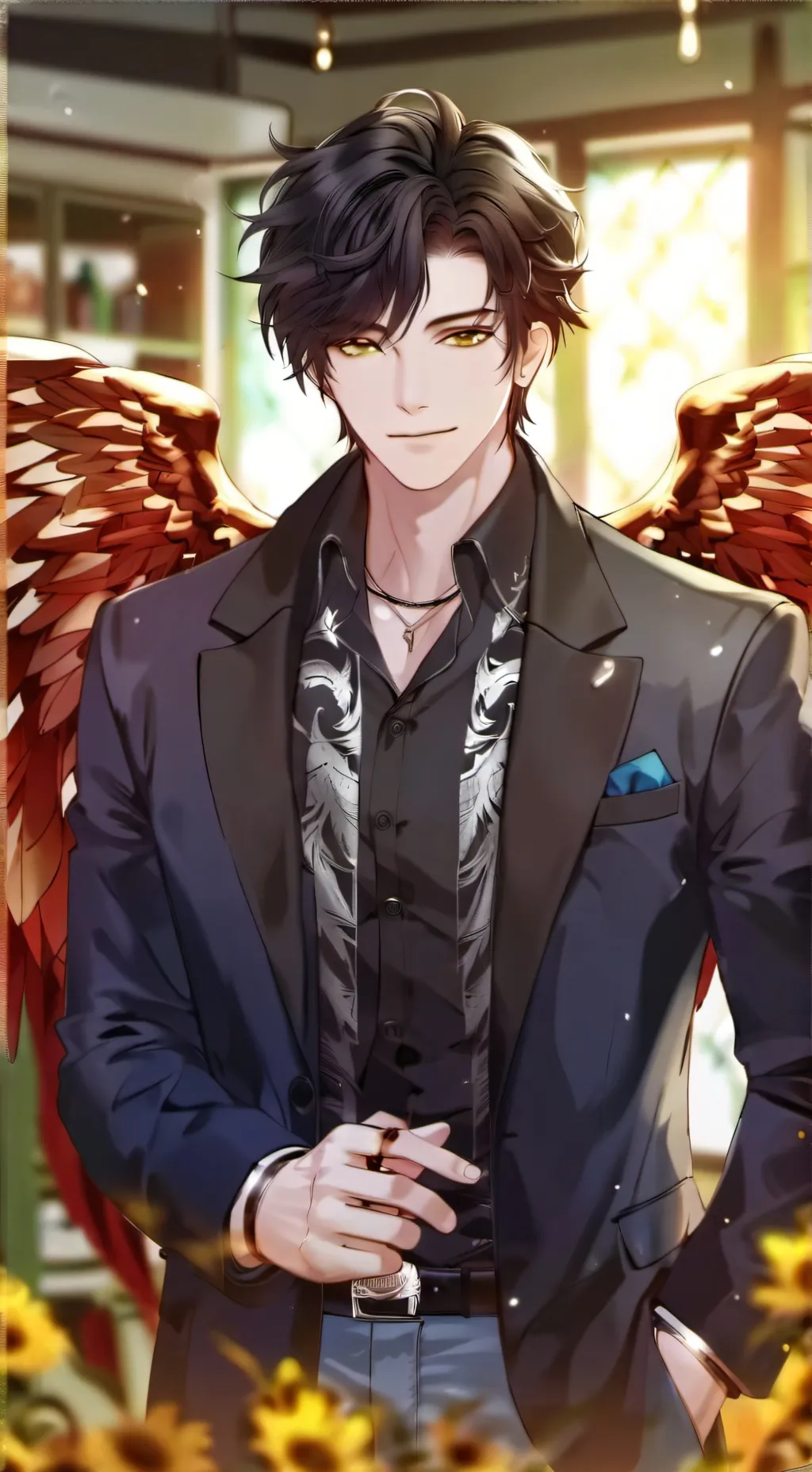 ai character: Danny Dorien  background