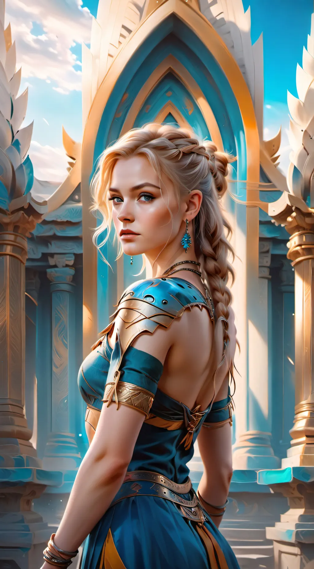 ai character: Princess Kiara background