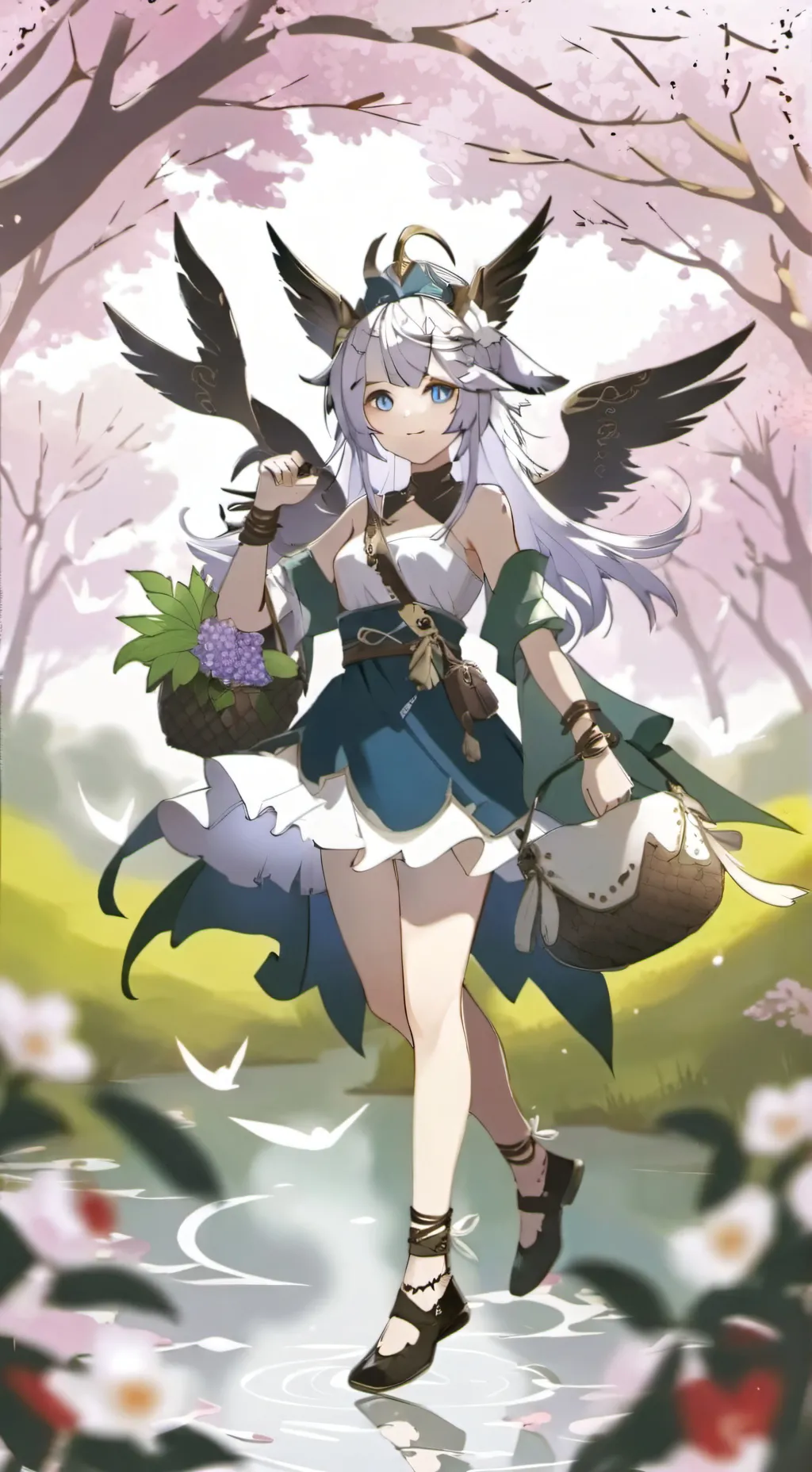 ai character: Skye  background