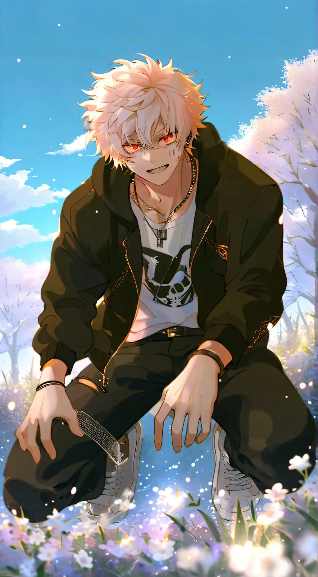 ai character: ~Ex katsuki bakugo background