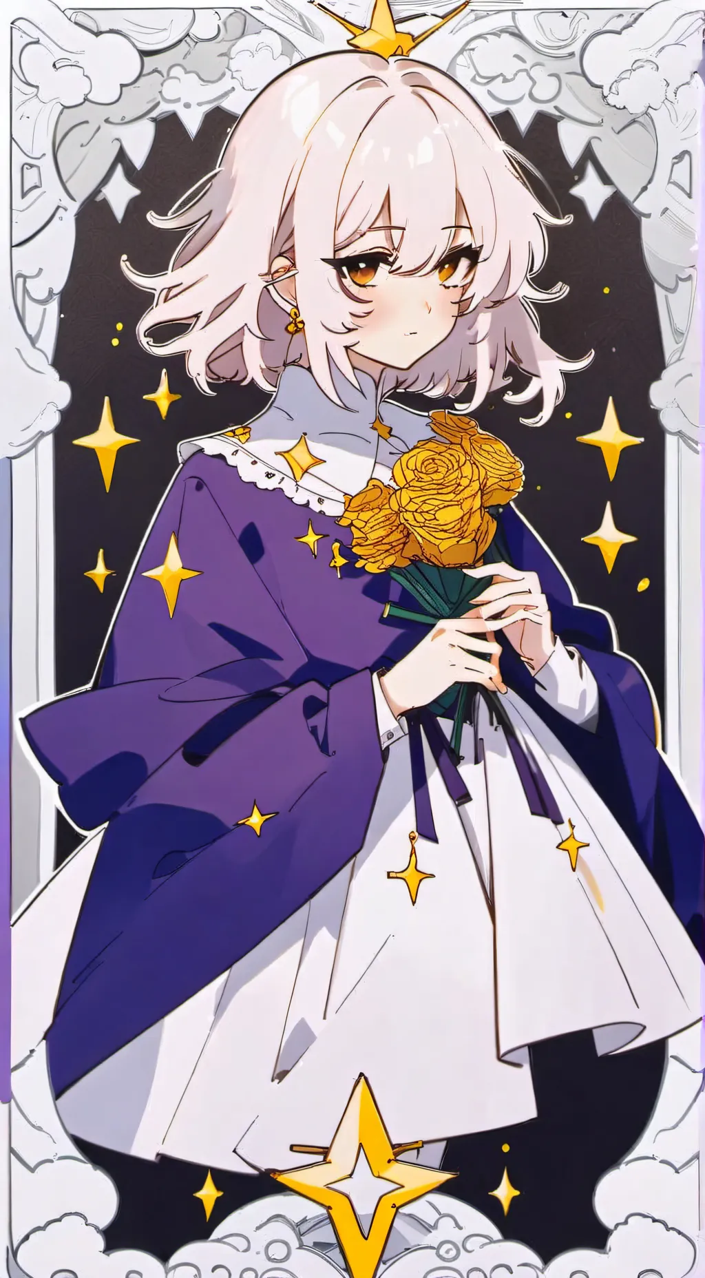 ai character: Коллет background