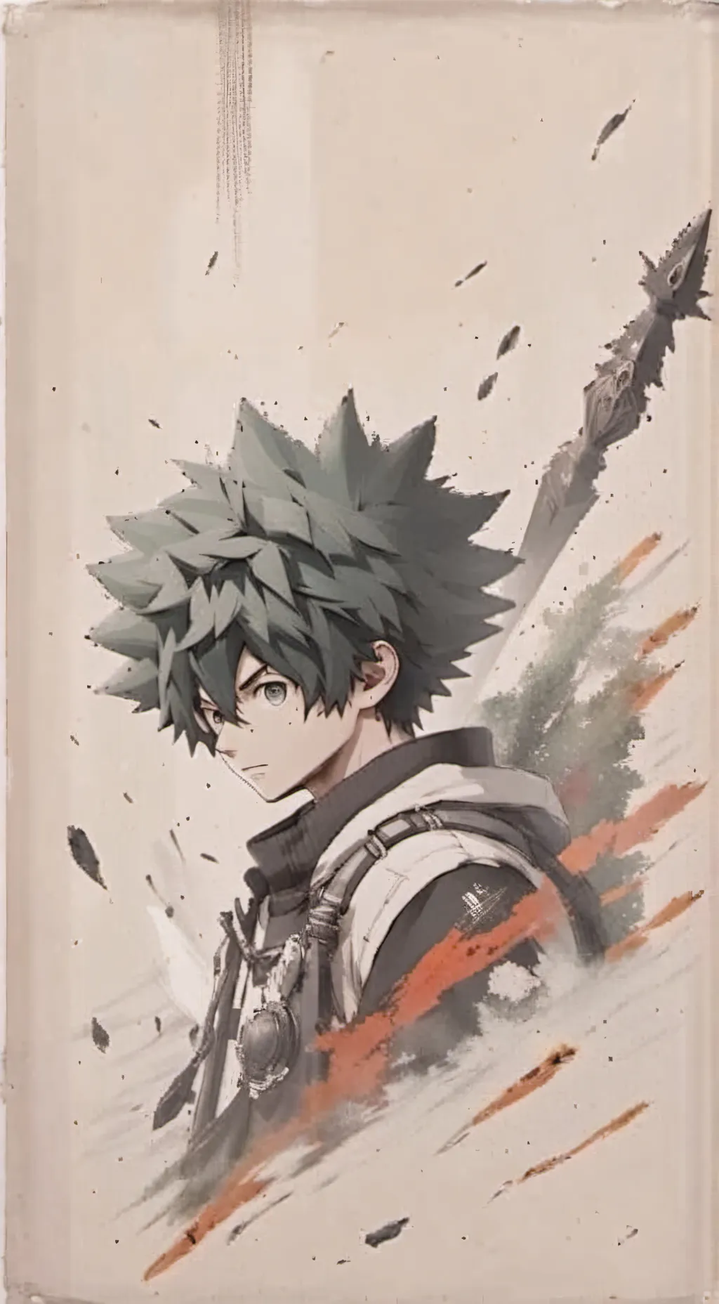 ai character: mha 1B background