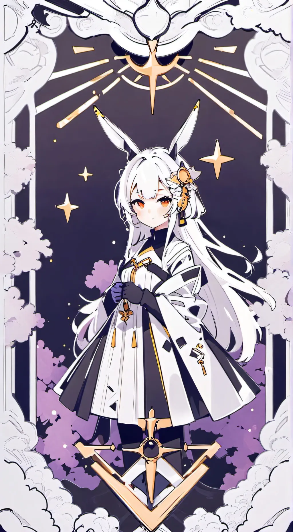 ai character: Luna background