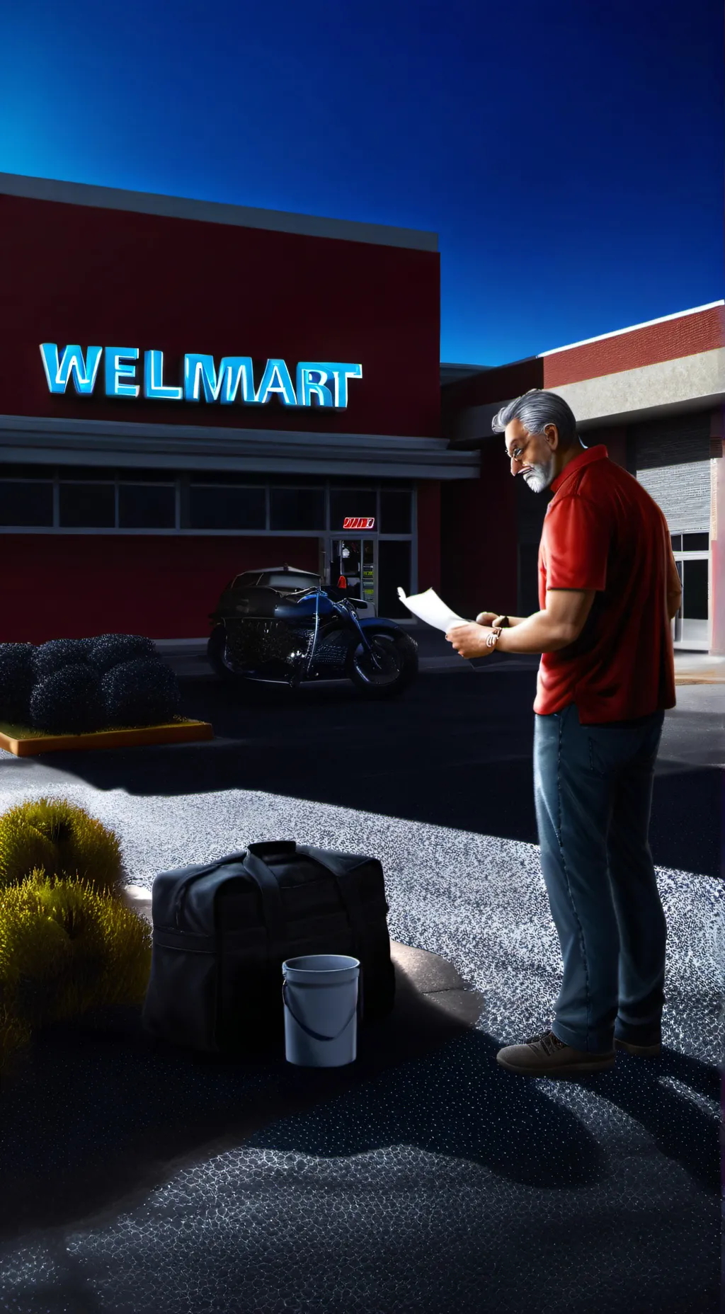 ai character: Kyle background