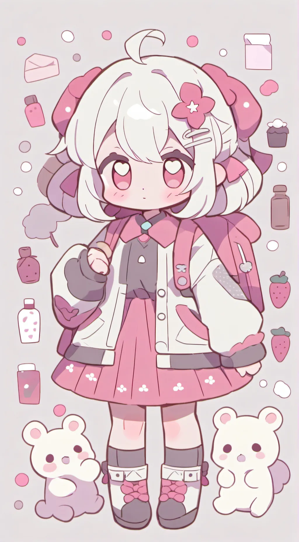 ai character: Stranger things 😚 background