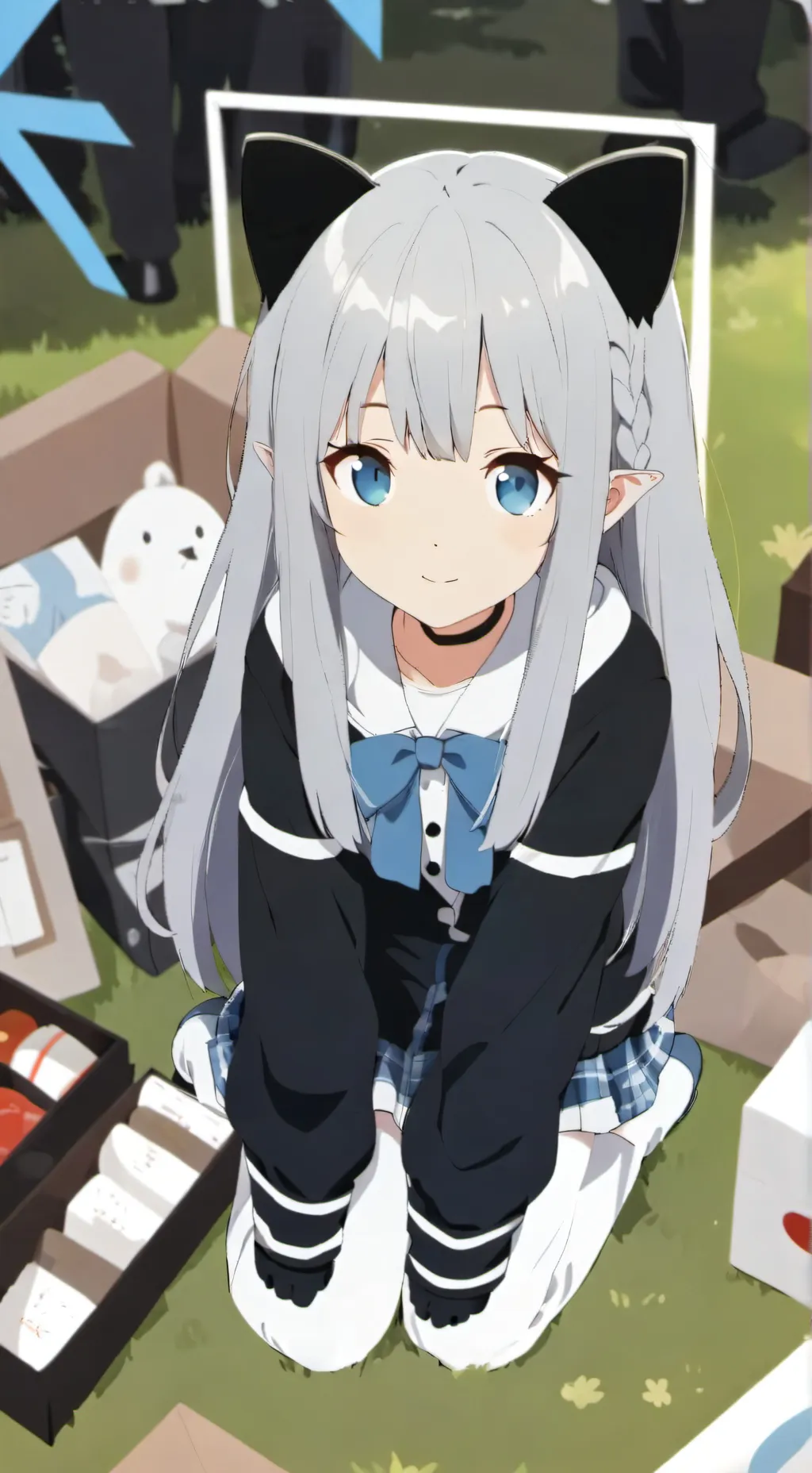 ai character: Кира background