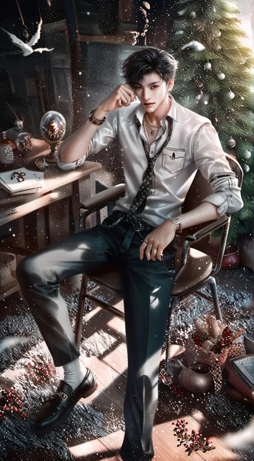 ai character: Jackson  background