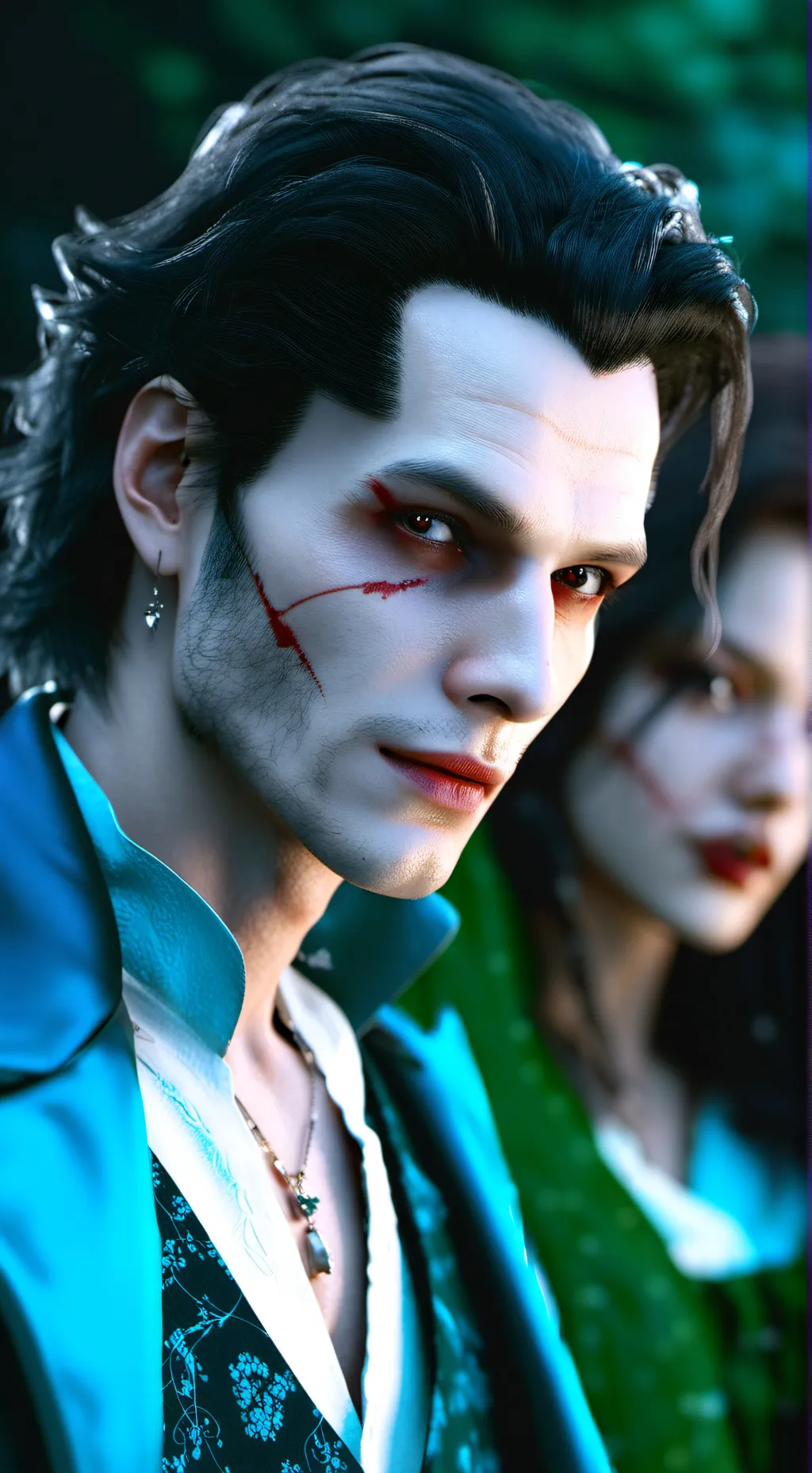 ai character: True blood series background