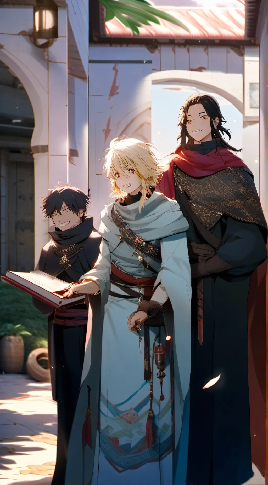 ai character: alan y axel background