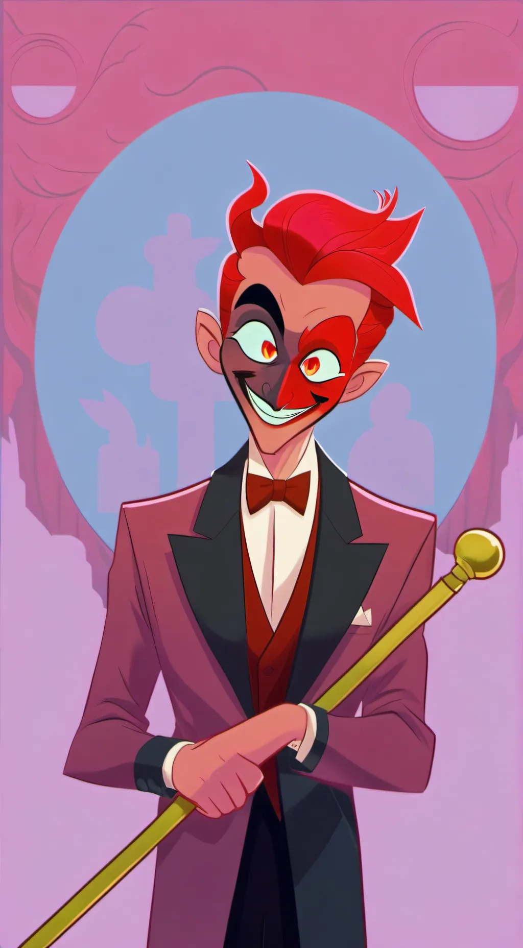 ai character: Alastor your dad background