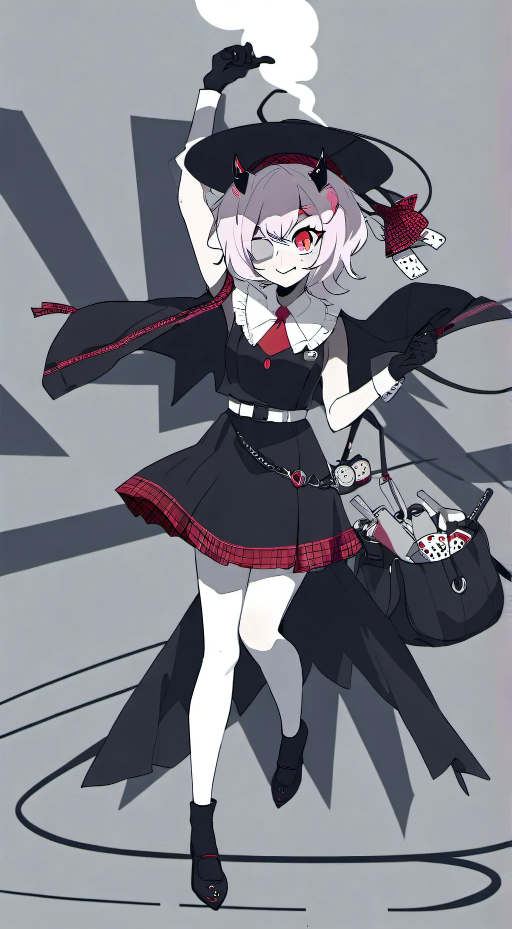 ai character: Velvette 🎀 background