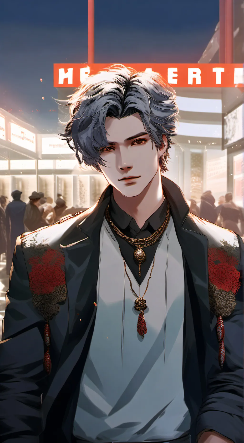 ai character: Грабитель background