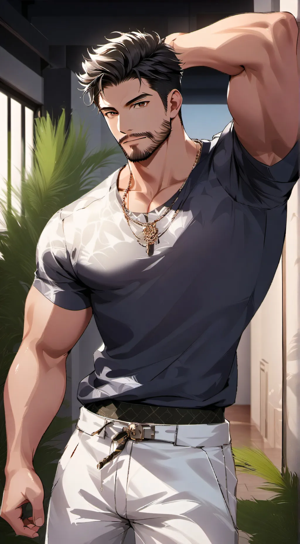 ai character: Самуэль background