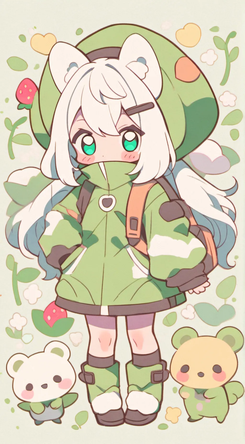 ai character: Oliver yandere sus background