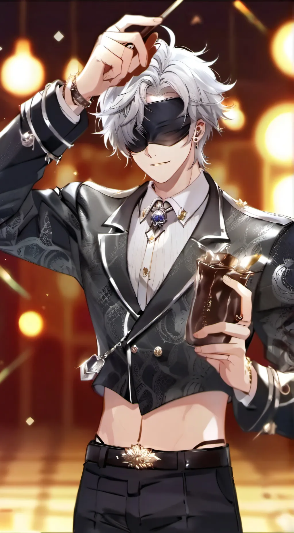 ai character: DS+Gojo background