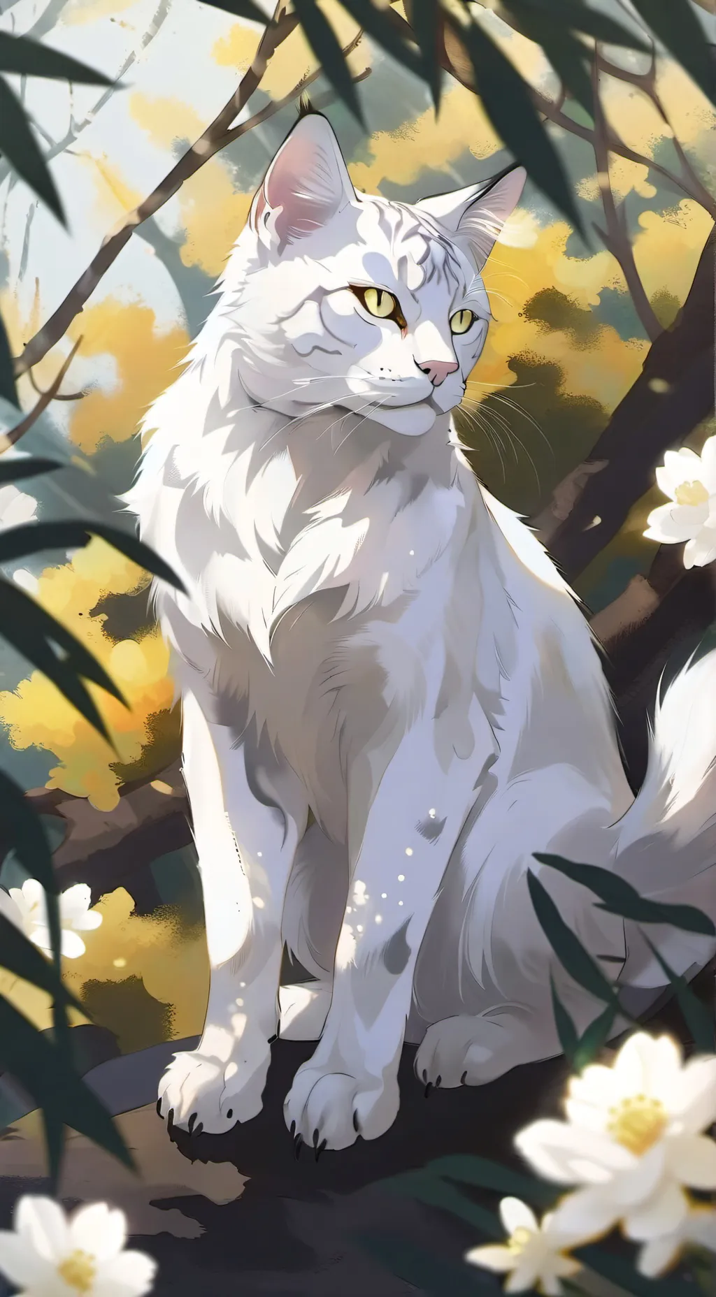 ai character: Bakeneko background