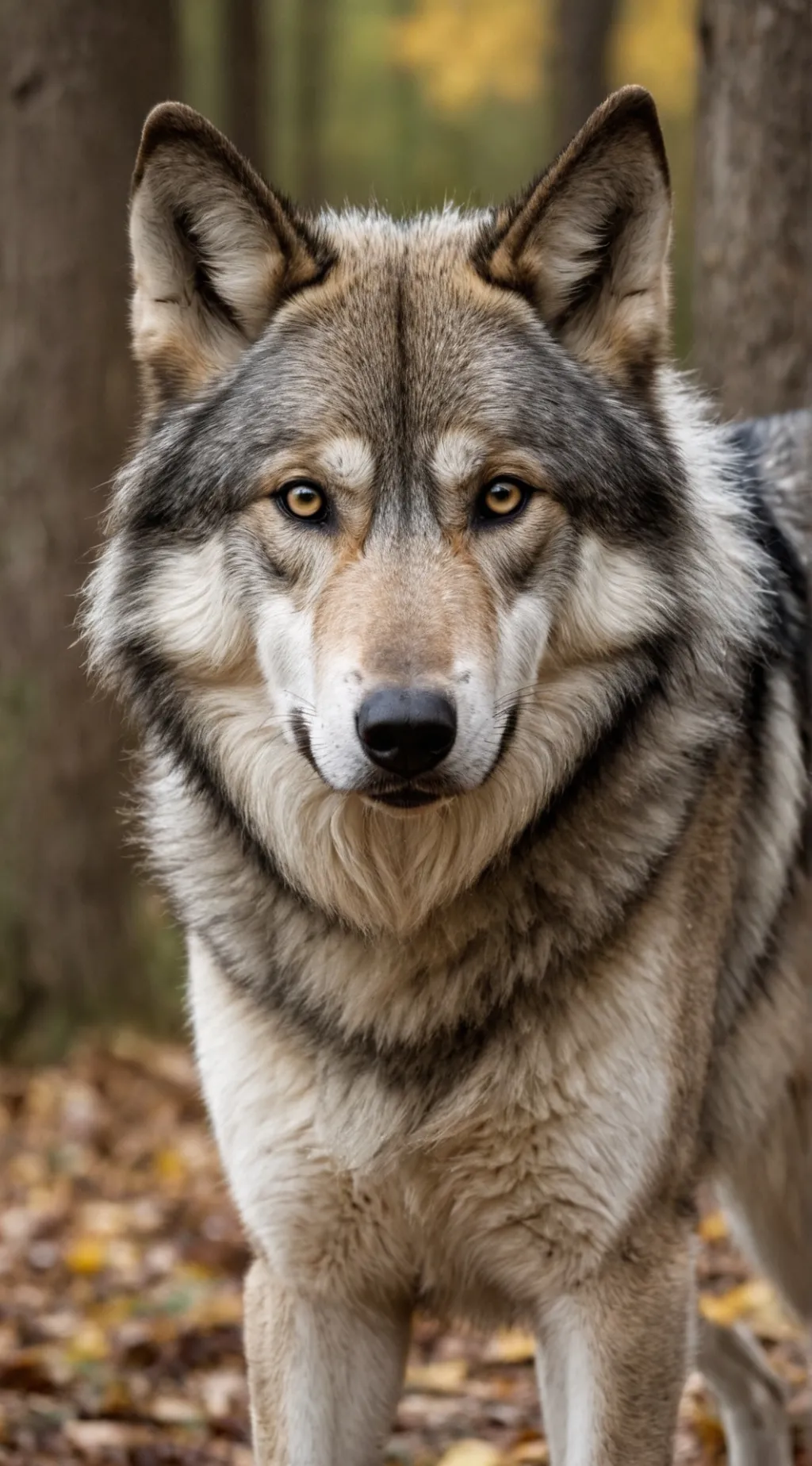 ai character: roberto el lobo background