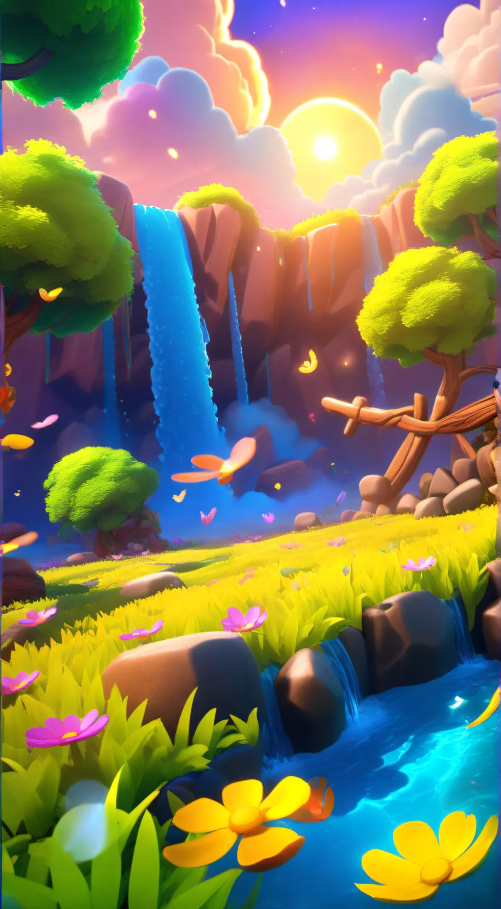 ai character: ai helper background