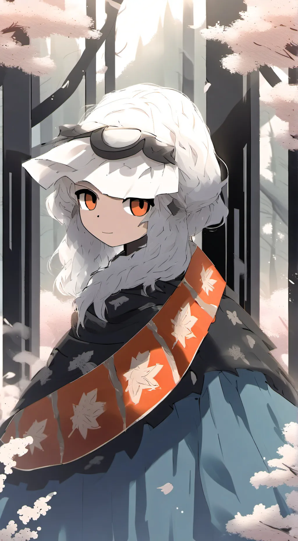 ai character: Emily makes a dw  background