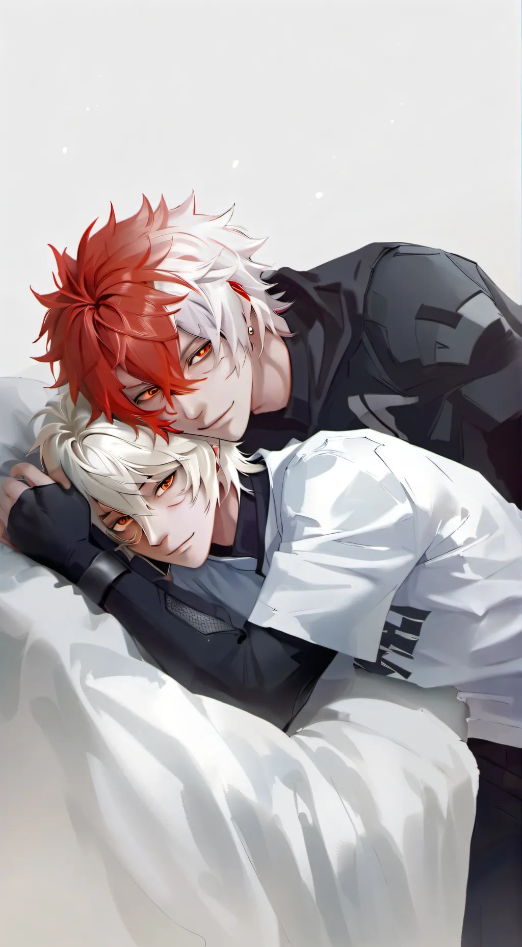 ai character: shoto X Bakugo background