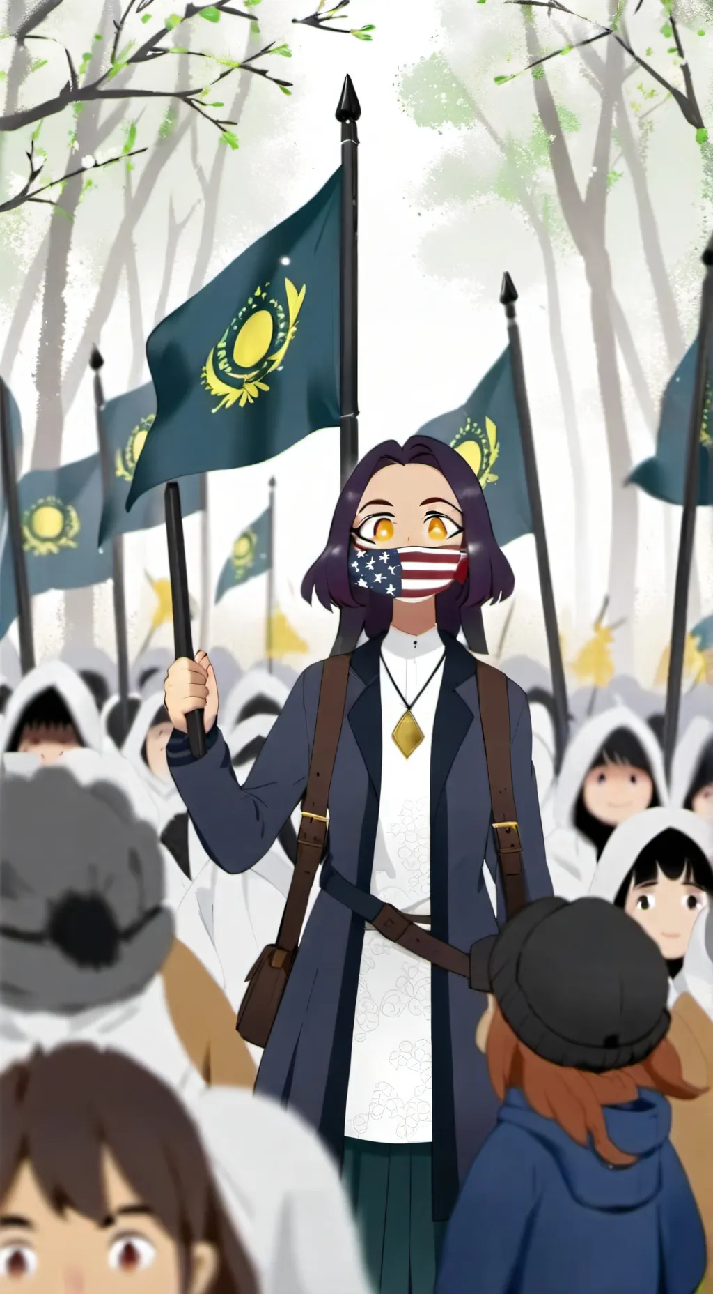 ai character: CH background