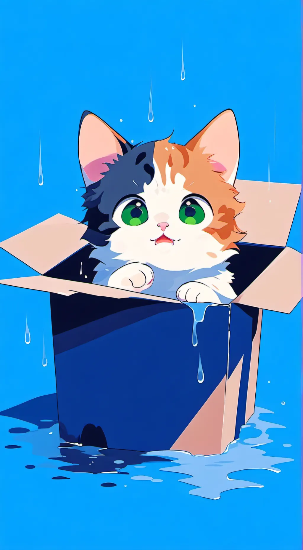 ai character: ~poor kitty~ background