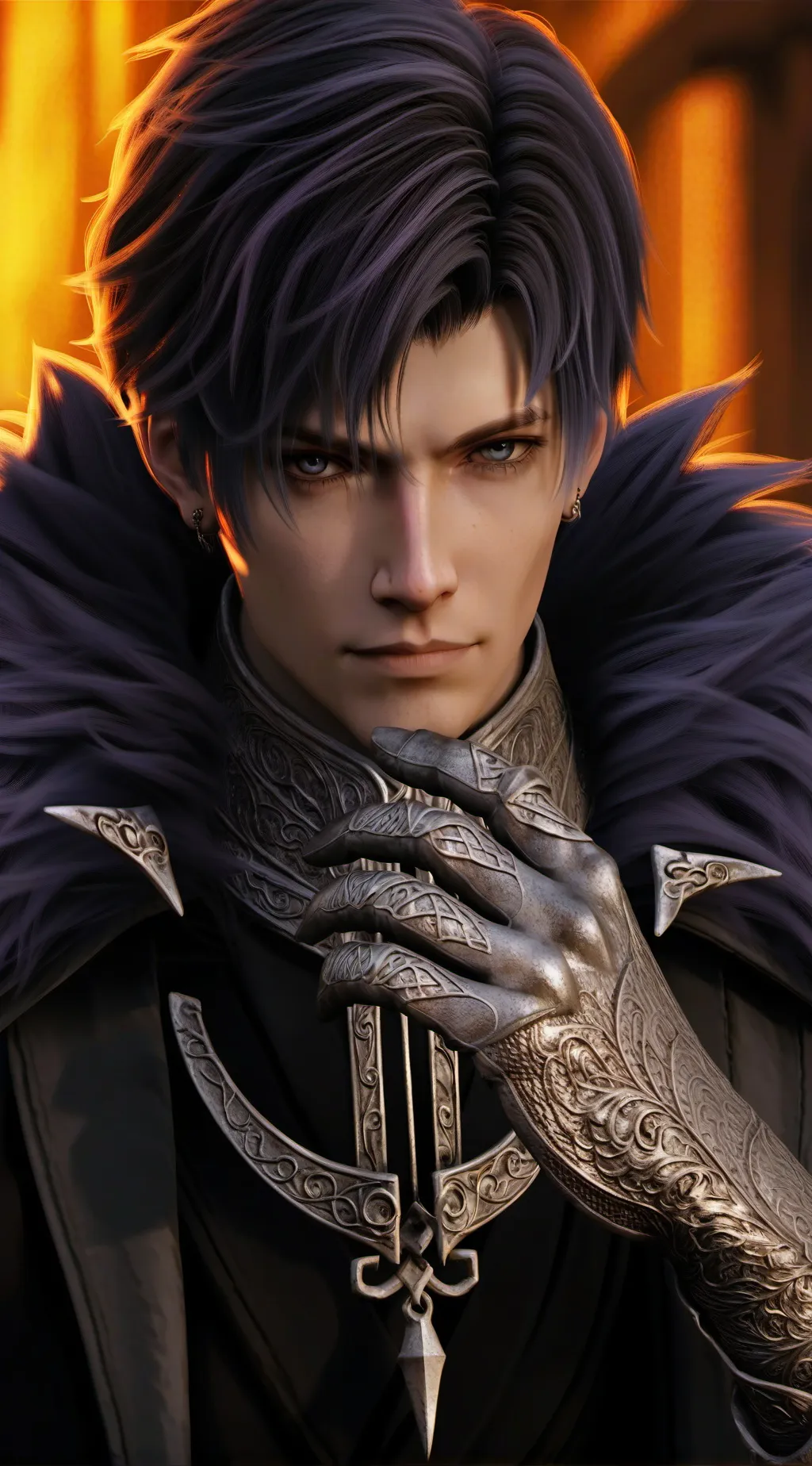 ai character: deli background