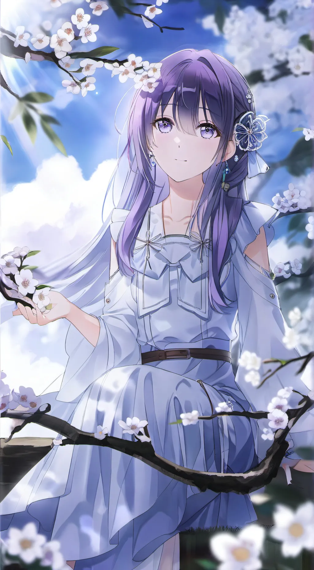 ai character: Luna background